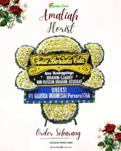 Papan Bunga Duka di Balai Sudirman – Panti Prajurit